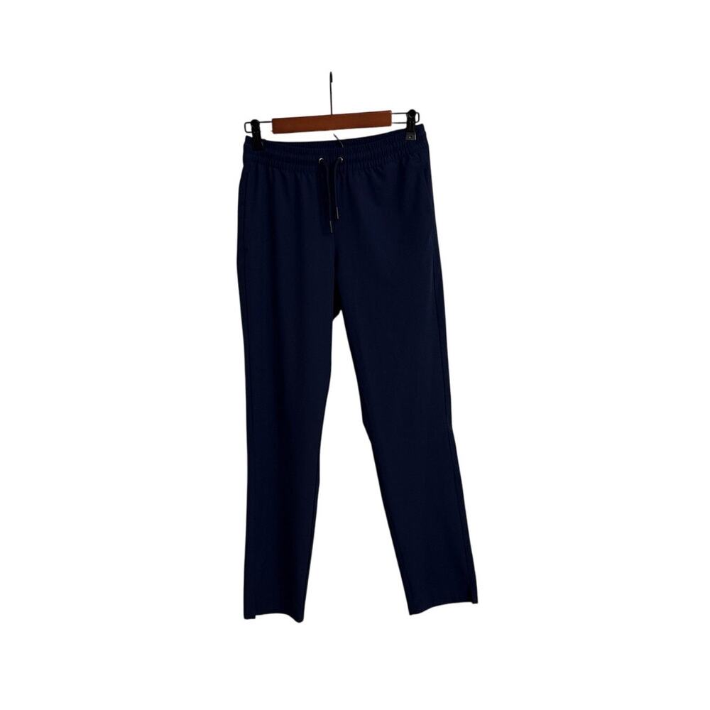 Southern Tide Casey Woven Pants Navy Blue Athletic Drawstring Joggers Size XS